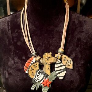 Vintage Doncaster NWT Boho Necklace & Pin Set